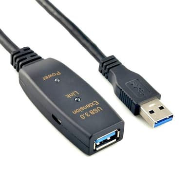 Kinematik afstand bakke NÖRDIC Active 5M USB3.1 Forlængerkabel 5GBPSextension USB A Mand til Kvinde  til Xbox, PS5, Oculus, Printer, Scanner, PlayStation, VR | Elgiganten