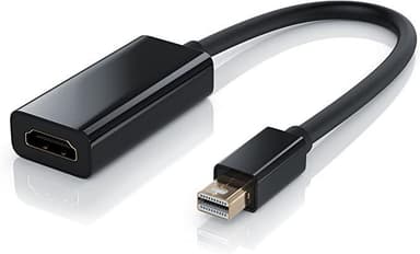 NÖRDIC Mini DisplayPort skulle HDMI-adapter 4Kx2K i 60Hz 4,96Gbps belagte stik | Elgiganten