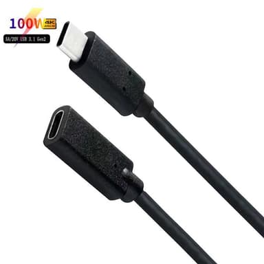 pakke fællesskab Vi ses NÖRDIC 1m USB3.2 Gen2 USB-C forlængerkabel han til hun 10Gbps 5A 100W Thunderbolt3 | Elgiganten pakke fællesskab Vi ses NÖRDIC 1m USB3.2 Gen2 USB-C forlængerkabel han til hun 10Gbps 5A 100W Thunderbolt3 | Elgiganten