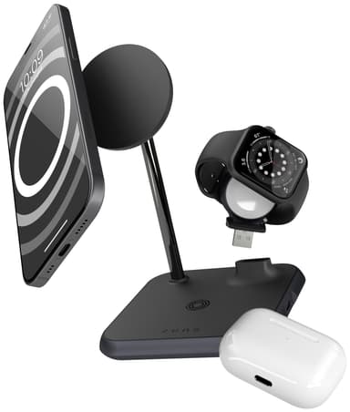 Zens 4-i-1 USB-C magnetisk trådløs oplader