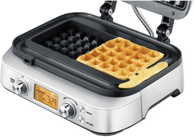 Sage Smart Waffle vaffeljern BWM620UK - sølv