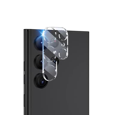 Samsung Galaxy S22 / S22 Plus telefon kamera linsebeskytter 2-pak Gennemsigtig