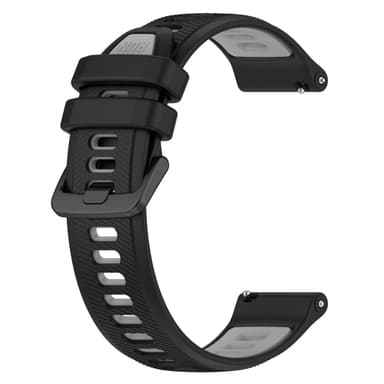 Klockarmband silikon Grå 22 mm Garmin Forerunner 965 Watch