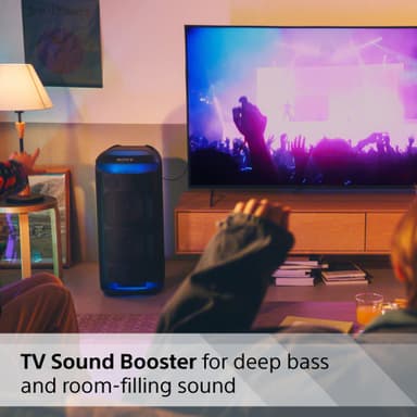 Sony SRS-XV800 trådløs bærbar højttaler (sort)