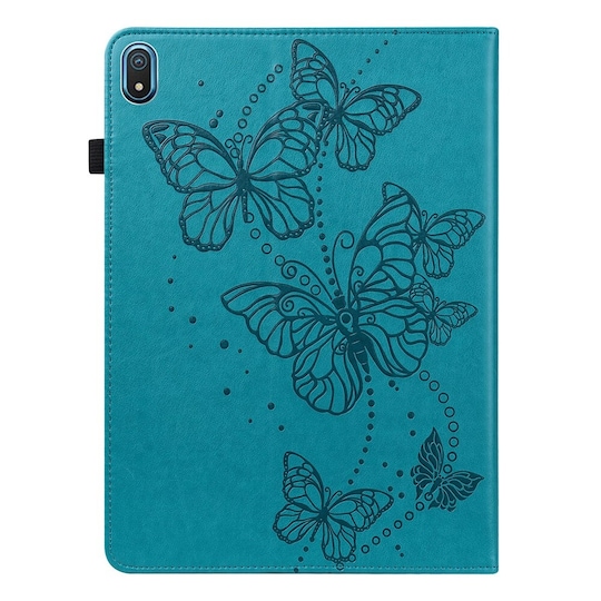 SKALO Nokia T20 Mandala Butterfly Flip Cover - Blå