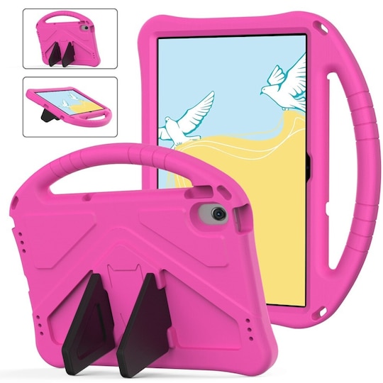 SKALO Nokia T20 Børneskal med håndtag og stativ - Pink