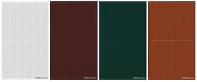 Bisol Solcelle - Spectrum Deep Red 350Wp