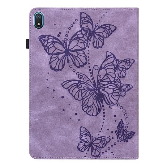 SKALO Nokia T20 Mandala Butterfly Flip Cover - Lilla