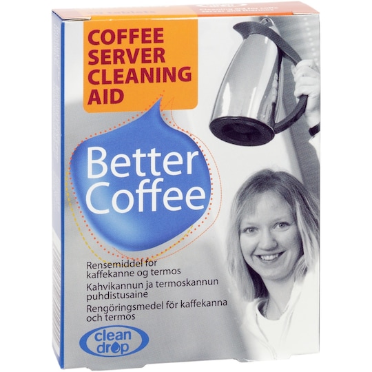Clean Drop rengøringsmiddel til kaffekande