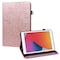 SKALO iPad 10.2 Mandala Flip Cover - Rosa guld