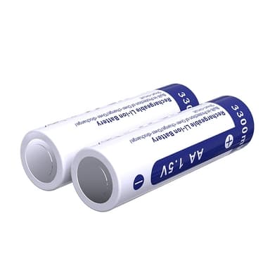 XTAR AA 1.5V 3300mWh Batterier 4 stk