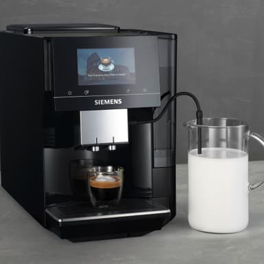 ur Panter Undtagelse Siemens EQ.700 espressomaskine TP703R09 (sort) | Elgiganten