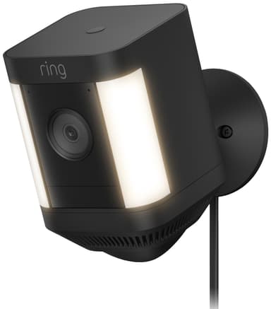 Ring Spotlight Cam Plus sikkerhedskamera (sort/plug-in)