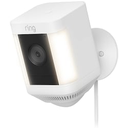 Ring Spotlight Cam Plus sikkerhedskamera (hvid/plug-in)