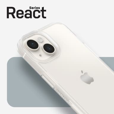OtterBox React iPhone 14 etui (transparent)