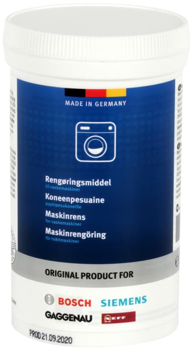 Bosch vaskemaskine rensemiddel 00312212