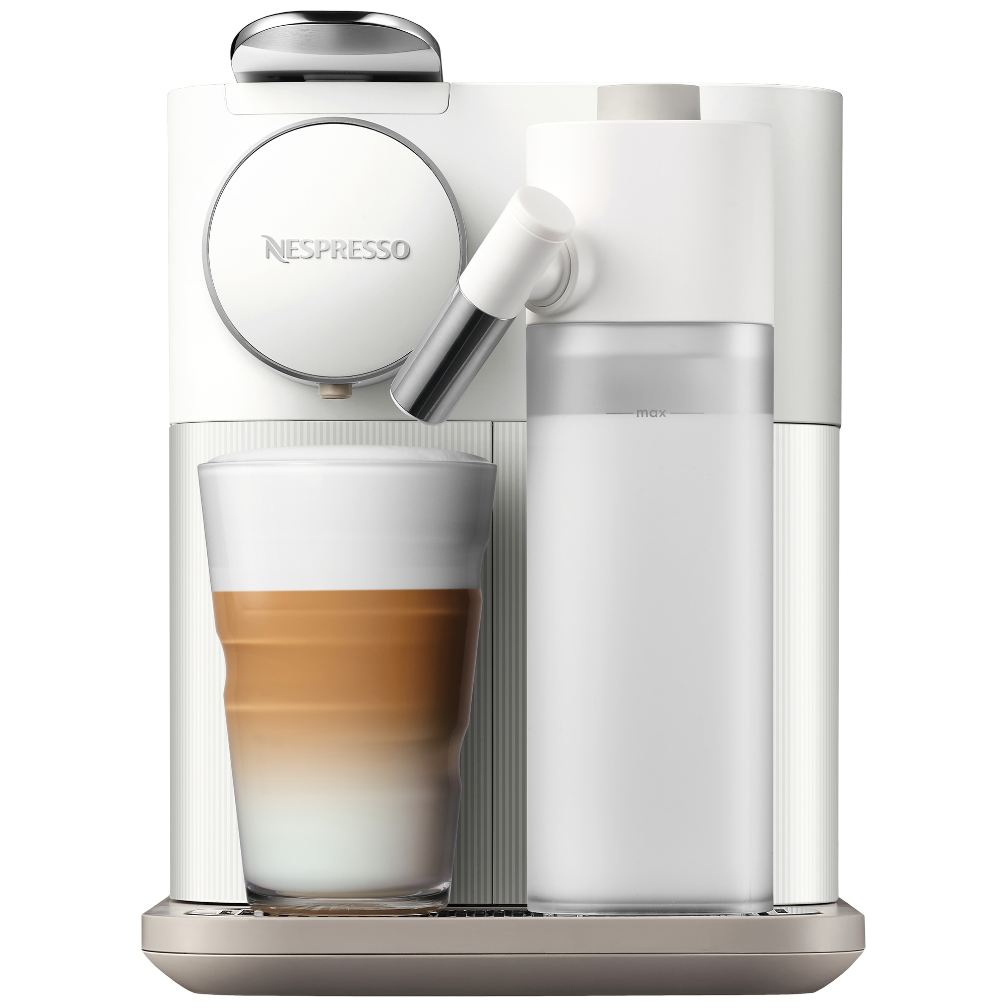 NESPRESSO® Gran Lattissima-kaffemaskine fra DeLonghi, Hvid Elgiganten