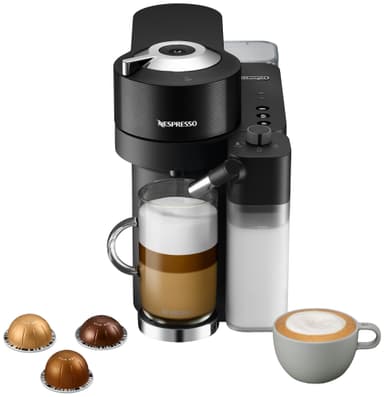 Billede af Nespresso Vertuo Lattissima kaffemaskine fra Delonghi ENV300.B(sort)