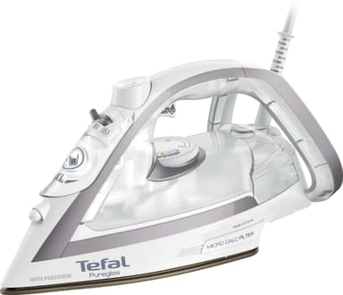 Billede af Tefal Puregliss strygejern FV8043E0 (sølv/hvid)