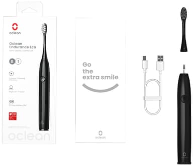 Oclean Endurance Eco sonic elektrisk tandbørste 6830249 (sort)