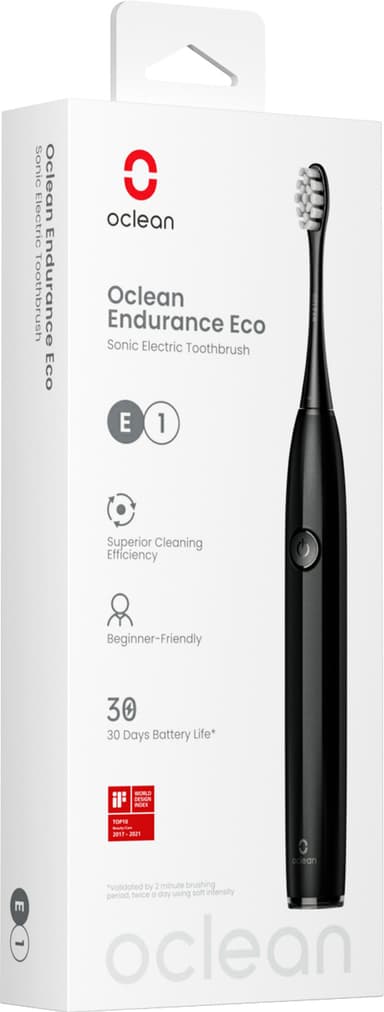 Oclean Endurance Eco sonic elektrisk tandbørste 6830249 (sort)