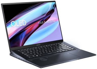 Asus ZenBook 16 Pro OLED UX7602 i9/32/1024 16" bærbar computer (Tech Black)