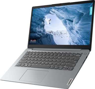 Lenovo IdeaPad 1i N5030/4/128 14" bærbar computer (Cloud Grey)