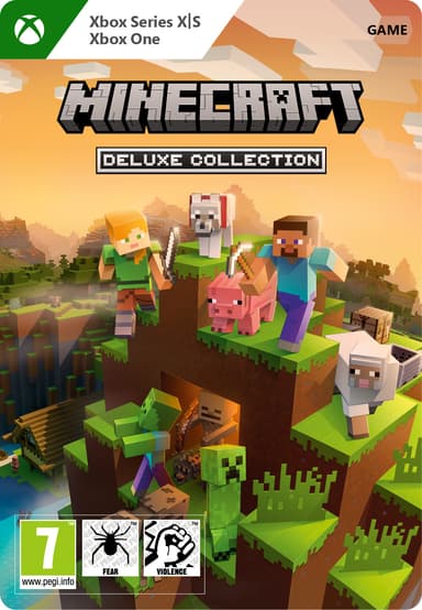 Minecraft Deluxe Collection - XBOX One,Xbox Series X,Xbox Series S ...