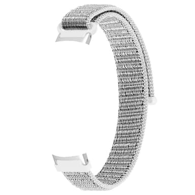 INF Urrem flettet nylon Sølv Fitbit Inspire / 1 / 2 / 3