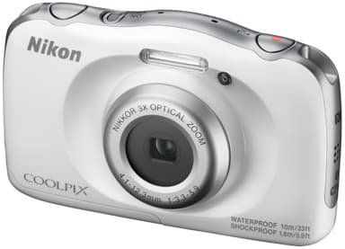 Nikon CoolPix W100 kompakt kamera - hvid