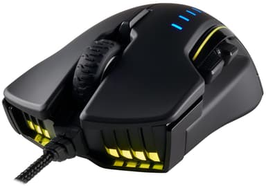 Corsair Glaive RGB gaming mus (sort)