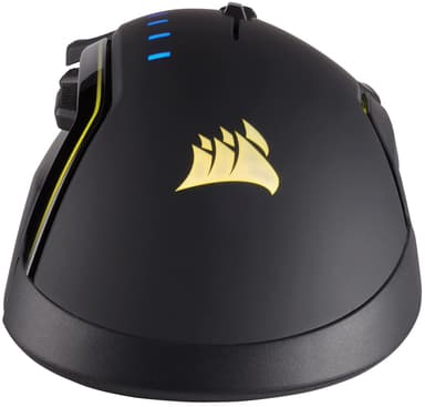 Corsair Glaive RGB gaming mus (sort)