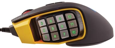 Corsair Scimitar gaming mus - sort