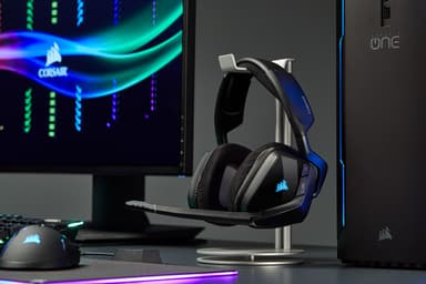 Corsair Void Pro RGB trådløst gaming headset (sort)