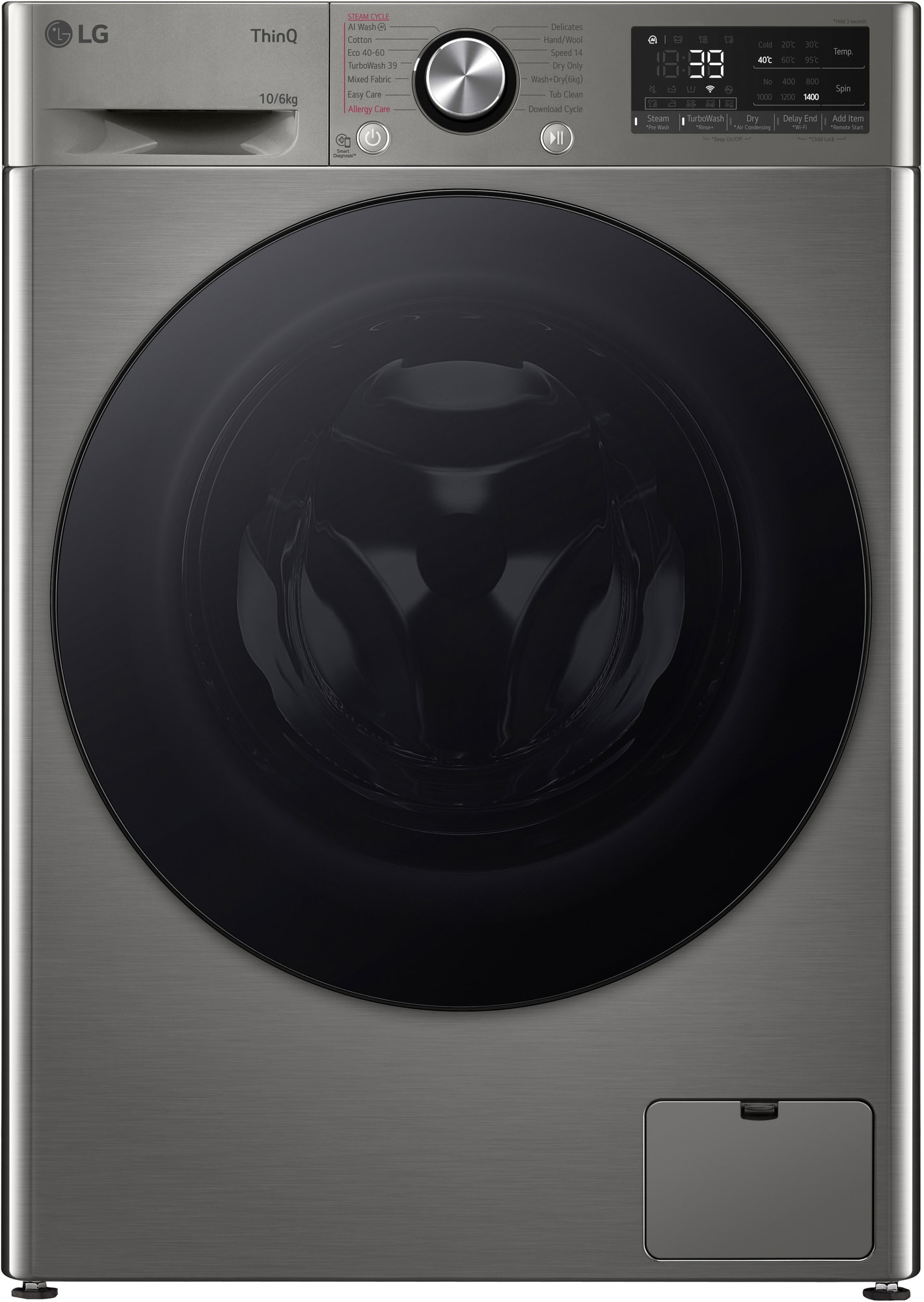 LG vaskemaskine/tørretumbler CV94V7S2QN thumbnail