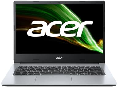 Acer Aspire 1 Cel/4/128 14" bærbar computer (Pure Silver)