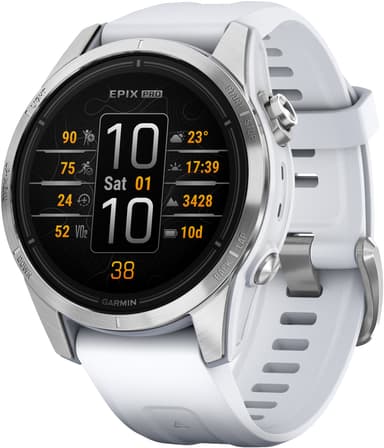 Garmin epix Gen 2 Pro smartwatch, 42 mm (hvid)