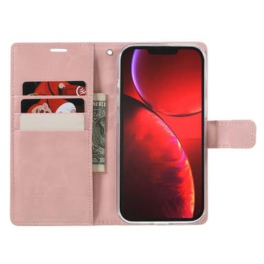 MERCURY GOOSPERY Blå Måne Pung Etui iPhone 13 Mini - Guld