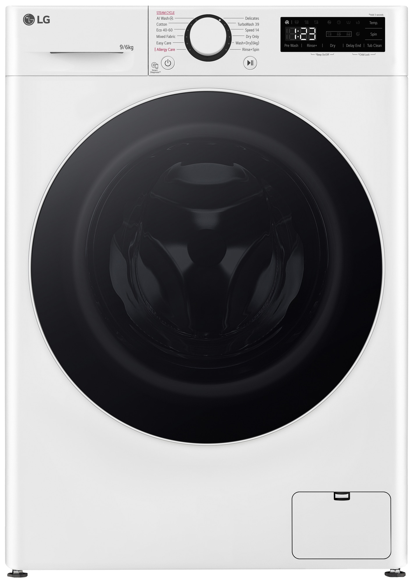 LG vaskemaskine/tørretumbler CV50T6S2E1