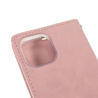 MERCURY GOOSPERY Blå Måne Pung Etui iPhone 13 Mini - Guld