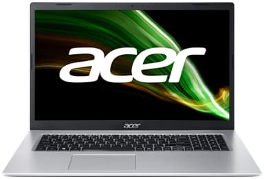 Acer Aspire 3 i5-11/8/512 17,3" bærbar computer (Pure Silver)