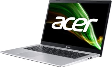 Acer Aspire 3 i5-11/8/512 17,3" bærbar computer (Pure Silver)