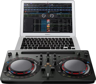 Pioneer bærbar DJ contoller DDJ-WEGO4 - sort