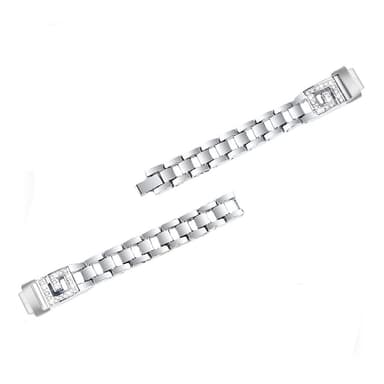 Bling rhinestone smart urrem slankt armbånd Sølv Fitbit Inspire 1 / Inspire 2 / Inspire HR / Inspire 3