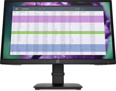 HP P22 G4 21.5" Fuld HD PC-skærm (Sort)