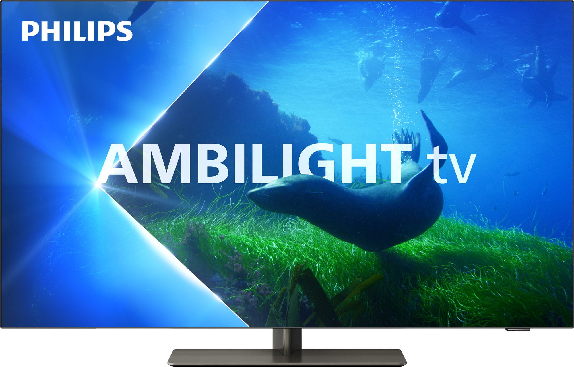 ægtefælle Feje Spole tilbage Philips 65" OLED808 4K 120Hz OLED Ambilight TV (2023) | Elgiganten