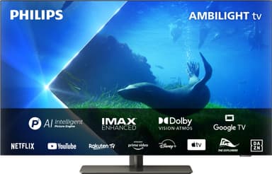 Philips 55" OLED808 4K 120Hz OLED Ambilight TV (2023)