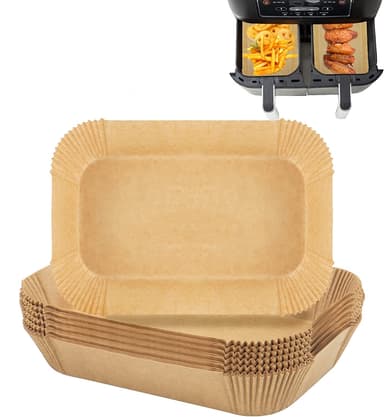 Air Fryer engångspapper för fritös 120-pack 20,6x13x4,5 cm natur