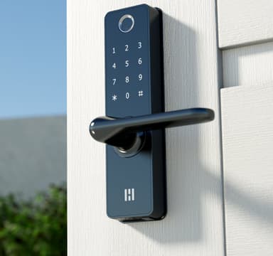 Heimgard Smart Fingerprint digitallås (sort)