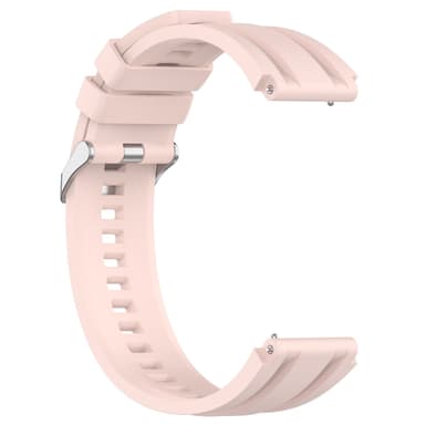 Silikone armbånd 22 mm Lyserød